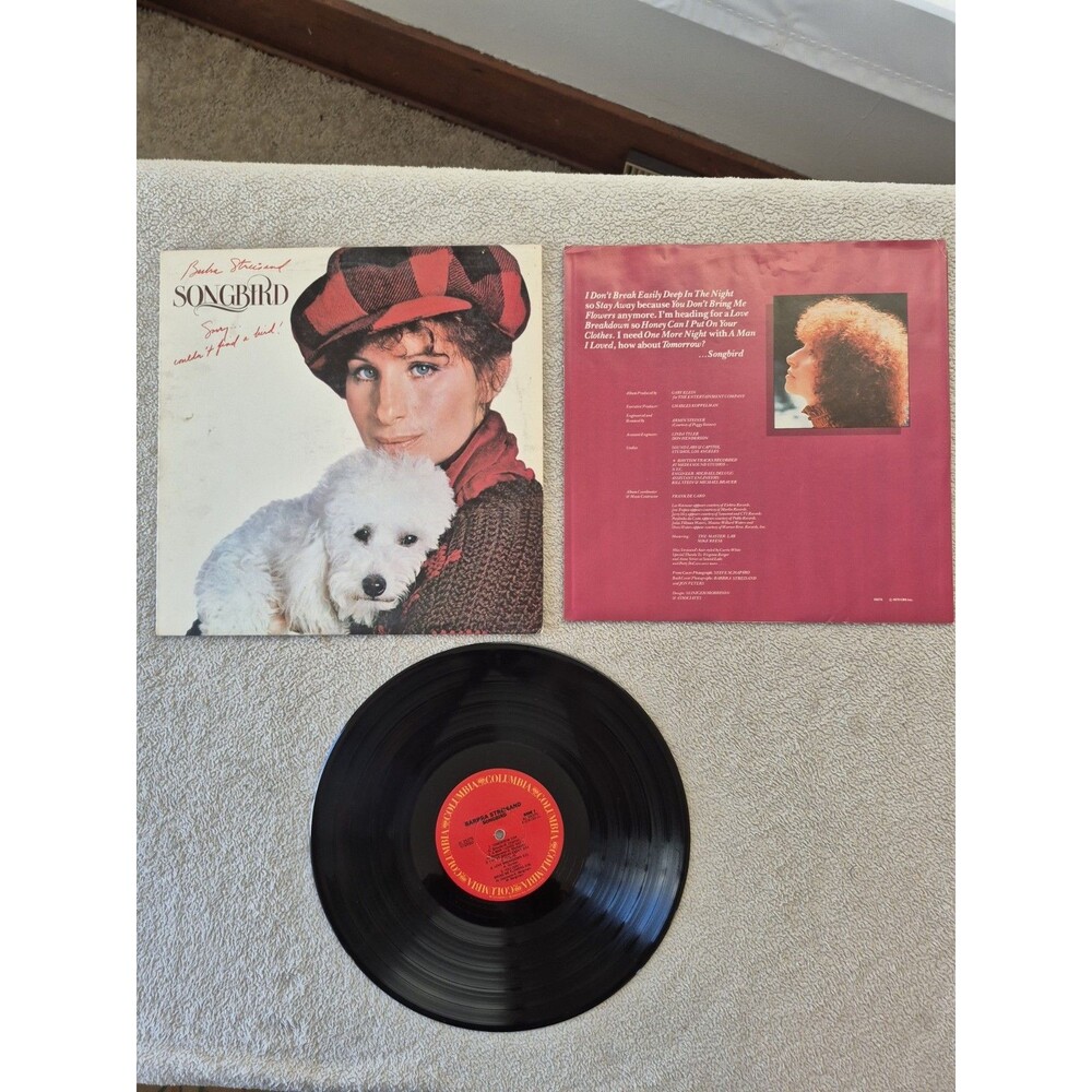 Barbra Streisand Songbird 1978 Columbia JC 35375 Vinyl LP Pop Vocal Album Record